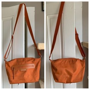 Longchamp Le Pliage Neo Crossbody in Orange
